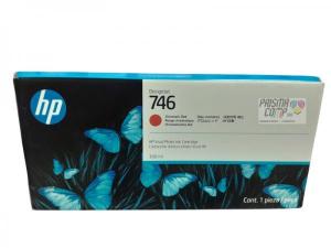 Tinta hp P2V81A (746) 300ML chromatic red 